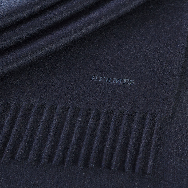 カシミヤマフラー 《ユニ・ブロデ》 GM | Hermès - エルメス-公式サイト